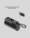 2000mAh Mini Powerbank Dahili Konektörlü PD 20W