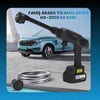 21V 4000mAh Li-ion Kablosuz Yıkama Tabancası (Siyah)