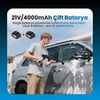 21V 4000mAh Li-ion Kablosuz Yıkama Tabancası (Siyah)
