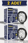 2'Lİ CALISMA LAMBASI ECO YUVARLAK 9 LEDLI