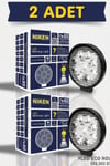 2'Lİ CALISMA LAMBASI ECO YUVARLAK 9 LEDLI