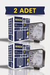 2'Lİ NIKEN CALISMA LAMBASI ECO KARE 9 LEDLI