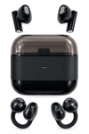 2’si 1 Arada Kablosuz Bluetooth Kulaklık 4 Kulaklıklı Klipsli ve Kulak İçi Tasarım Hi Fi Ses Dokunmatik Kontrol V5.4 Şarj Kutulu Siyah