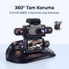 360° WiFi Quad Araç Kamerası