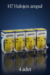 4 ADET NARVA 12V H7 55W FAR AMPULU