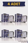 4 ADET NIKEN CALISMA LAMBASI ECO KARE 16 LEDLI