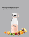 4 Bıçaklı Gıda Sınıfı Paslanmaz Çelik Taşınabilir Blender