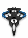 4 Pervaneli Jet Uçak Drone Uzaktan Kumandalı 360° Takla Renkli Işıklı Dengeli Uçuş
