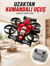 4 Pervaneli RC Drone Uzaktan Kumandalı 360 Derece Dönüşlü Akrobatik Uçan Oyuncak