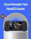 4.3” HD Ekranlı El Konsolu 64GB Hafıza Kartı ve 10000 Yüklü Oyun