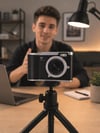 48 MP Dijital Kamera 4K Video Çekim Özellikli Kompakt Tasarım