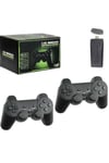 4k Game Stick Oyun Konsolu 2.4g Kablosuz Çift Kol Nostaljik Oyunlar