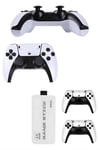 4K HD Görüntü Kaliteli Retro Game Stick 20000 Oyunlu Çift Kollu Beyaz Game Stick