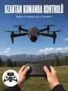 4K HD Kameralı Katlanabilir Drone Sabit Yükseklik Destekli Uzaktan Kumandalı Drone