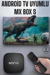 4K TV Uyumlu HD Çözünürlüklü Mx Box S 8 GB