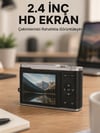 4K Video Kayıtlı 48 MP Dijital Fotoğraf Makinesi Otomatik Odaklama