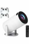4K Wireless Çift Kollu Kumandalı Oyun Projeksiyonu Retro Video Oyunu Yeni Nesil