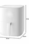 4L Airfryer Hazneli Hava Fritözü Yağsız Fritöz Taşınabilir Fırın İşlevi Gören Pratik