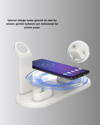 4’lü Kablosuz Şarj Standı iPhone Watch ve AirPods Çoklu Şarjlı