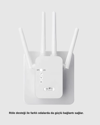 50 Cihaz Destekli 300Mbps Kablosuz Sinyal Güçlendirici RJ45 Kablolu Kullanım