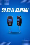 50 Kg Dijital El Terazisi Cep Tartısı El Kantarı Terazi