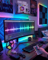 5050 RGB LED Şerit 5 Metre Uzaktan Kumandalı Ortam Aydınlatma Led