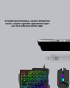 5’i 1 Arada Mobil Oyun Seti Bluetooth 5.3 Klavye Mouse Dönüştürücü Gaming Kit