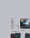 5’i 1 Arada Mobil Oyun Seti Bluetooth 5.3 Klavye Mouse Dönüştürücü Gaming Kit