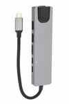 8 Port Çoklayıcı Macbook Ile Uyumlu Çoğaltıcı Type-C dönüştürücü TF SD kart
