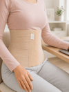 Abdominal Doğum Sonrası Korse 26 cm Geniş 4 Kademeli Cırtlı Ayarlanabilir