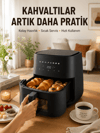 Air Fryer Mutfak Pişirme Cihazı Çok Programlı Dokunmatik
