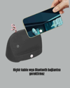 Akıllı Kablosuz Telefon Tutucu ve Stereo Hoparlör – Kolay Kullanım ve Yüksek Ses Kalitesi