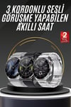 Akıllı Saat Adımsayar Nabız Ölçer Titreşim Özellikli Çağrı Cevaplama Sosyal Medya Yeni Nesil