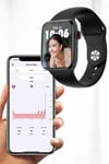 Akıllı Saat Bluetooth Bağlantı ve 24 Saat Sağlık İzleme GPS Arama Cevaplama