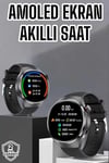 Akıllı Saat Bluetooth Bağlantılı Amoled Ekran Uyku ve Sağlık Takibi Yeni Nesil