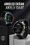 Akıllı Saat Bluetooth Bağlantılı Amoled Ekran Uyku ve Sağlık Takibi