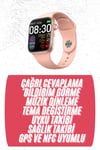 Akıllı Saat Bluetooth Bağlantılı Bluetooth Arama ve Sosyal Medya Bildirim Destekli