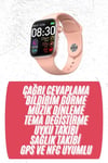Akıllı Saat Bluetooth Bağlantılı Bluetooth Arama ve Sosyal Medya Bildirim Destekli