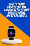 Akıllı Saat Çok Fonksiyonlu Unısex Sosyal Medya Girişli Bluetooth Bağlantılı Yeni Nesil