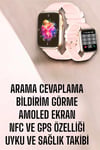 Akıllı Saat Kadınlara Uyku Ve Sağlık Takibi Yapabilen Bileklik Hediyeli