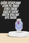 Akıllı Saat Kulaklık Hediyeli Uyku ve Sağlık Takibi Yapabilen Uzun Ömürlü
