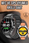 Akıllı Saat Nabız Ölçer Uyku Takibi Sesli Görüşme Bildirim Görme