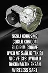 Akıllı Saat Sesli Görüşme Titreşimli Nabız Sensörlü Spor Modları