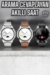 Akıllı Saat Titreşimli Amoled Ekran Uyku ve Sağlık Takibi Sesli Görüşme