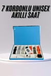 Akıllı Saat Unisex Akıllı Saat Çoklu Kordon Seçeneği Çelik Kordon Plastik Kordon Yeni Nesil