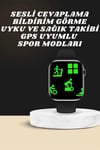 Akıllı Saat Wireless Şarj Yüksek Çözünürlüklü Müzik Dinleme Sesli Cevaplama Yeni Nesil