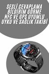 Akıllı Saat Yeni Model Sesli Asistan Bildirim Görme Bluetooth Bağlantılı Müzik Dinleme
