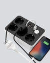 Akım Korumalı 3 USB Portlu 4’lü Priz 4.1A Hızlı Şarj
