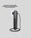 Akım Korumalı Çoklu Priz 4’lü 2 USB 1 Type-C 2500W Güçlü Tasarım
