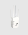 Antenli WiFi Repeater 300m2 Kapsama Alanı WPA3 Güvenlikli